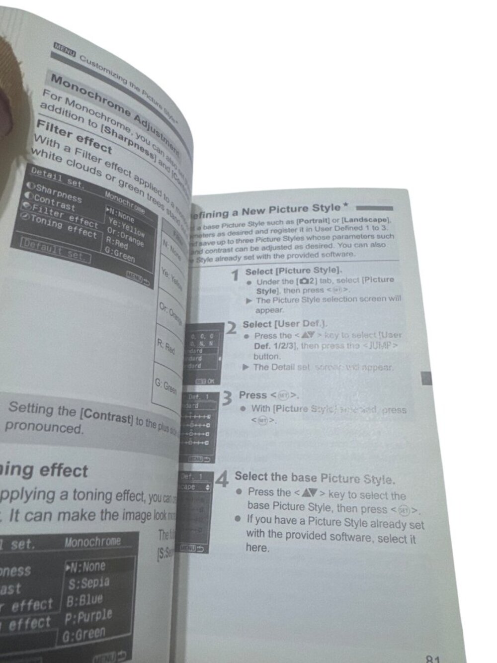 Canon EOS Rebel XTi EOS 400D Digital Camera Instruction Manual ONLY 2007 Edition - Picture 5 of 5